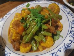 -东来菜馆•手抓海鲜家常菜•海鲜锅贴(鸽子窝店)
