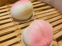 豆沙小寿桃-鼎泰丰(德基广场店)