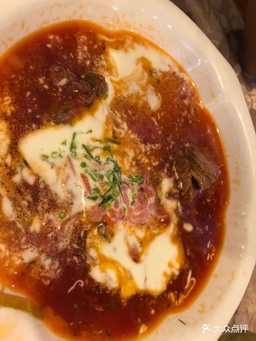 老井俄式餐厅红菜汤图片 - 第134张