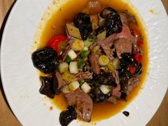 嘎公炒的肝腰双嫩-苦尽酒馆·川菜(鼓楼店)