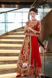 点击看大图 -艾拉·女王婚纱礼服馆
