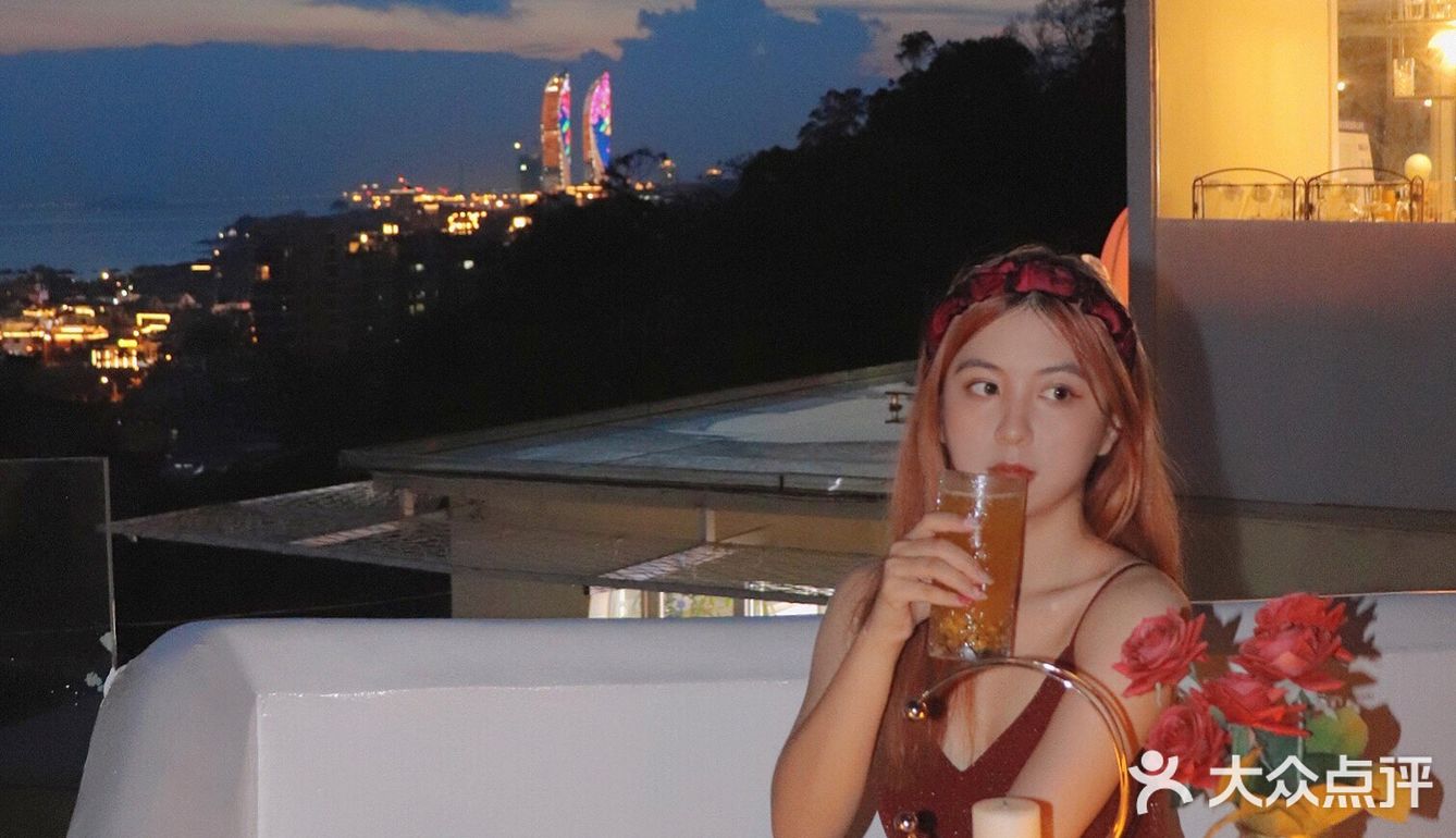 厦门探店🍷山顶海景浪漫烛光晚餐💕约会宝地