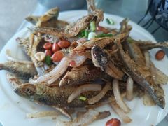 椒盐小溪鱼-老东阳·外婆菜(横店店)