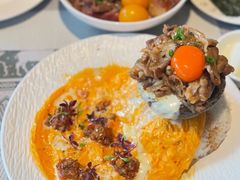 鎏心瀑布和牛汉堡蛋包饭-和牛食堂•BISTRO(广州首店)