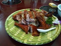失传菜脆皮糯米鸡-水乡人家私房菜(逢简店)