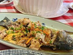 豉汁蒸鲫鱼骨-龙桥私厨·姜花菊花过桥鱼·顺德菜(容桂店)
