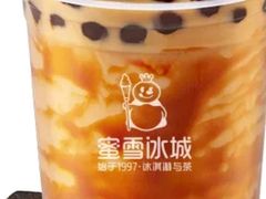 黑糖珍珠奶茶-蜜雪冰城(大明湖菜市新村店)