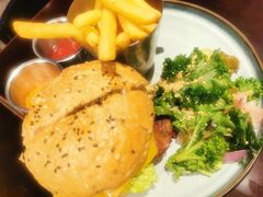 摩天牛肉汉堡-blue frog蓝蛙(长泰广场店)