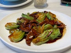 菜梗炒猪肝-菲乐餐厅(三十年经营·湖滨路店)