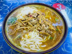 笋干肉丝面-传统手工面