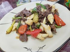 藕尖炒牛肉-鹅香阁私房菜(一鹅五味)