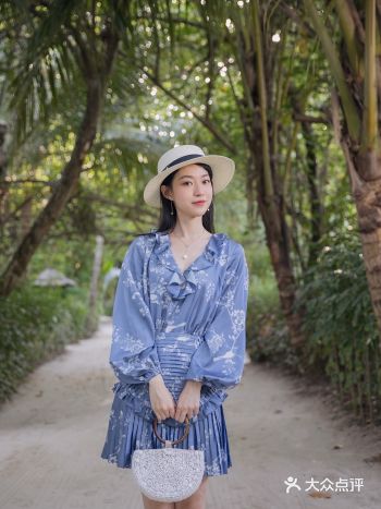 马尔代夫穿搭|今天穿上了海的颜色