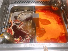 牛油麻辣锅底-海底捞火锅(南山京基百纳店)