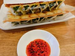 牛肉韭黄锅贴-海荣锅贴馆(五味十字店)