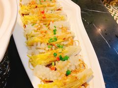 蒜蓉墨鱼花拼娃娃菜-大鸭梨烤鸭(甘家口店)