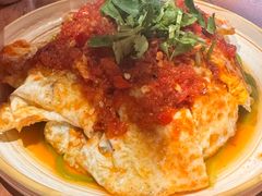 凉拌荷包蛋-浩海火燒雲傣家菜(芮欧百货店)