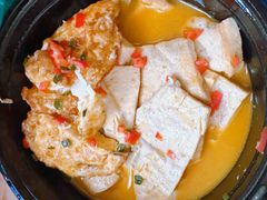 煎豆腐焖荷包蛋-湘桂人酒楼(西便门店)