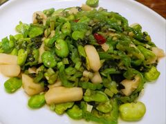 荸荠炒蚕豆-再回头私房菜·老南京菜