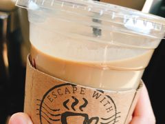 燕麦奶拿铁-Jamaicablue Coffeeshop(中央广场店)