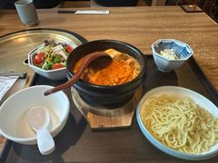 牛小排汤定食-炼火烤肉店