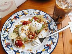 牛油果罗勒吐司-Alimentari早午餐(安福路店)