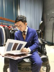 -怒马会 全麻衬西装高级定制