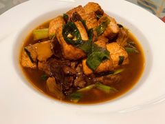蕈油豆腐-得意楼蒸菜馆