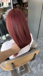 点击看大图 -藤野造型烫发染发