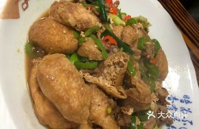 Braised Tofu with Shredded Pork