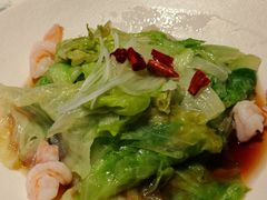 虾仁白灼西生菜-奉天小馆·非遗东北菜(济南万象城店)