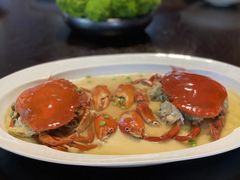 蛋白蒸螃蟹-宝丽轩中餐厅BAOLIXUAN