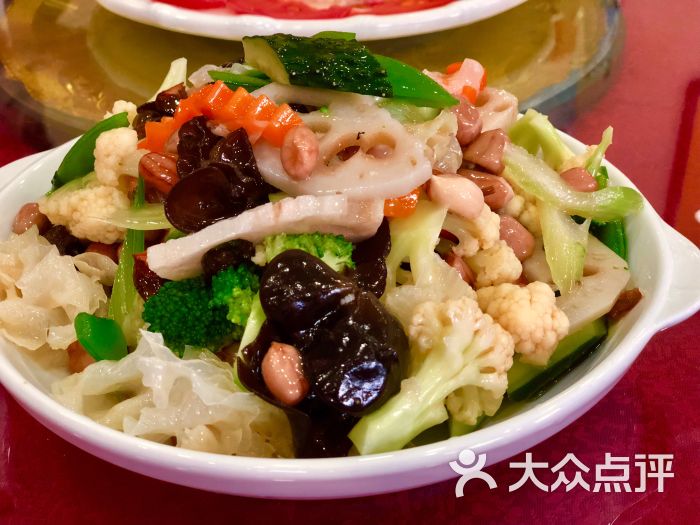 小白羊饭庄-素什锦图片-天津美食-大众点评网