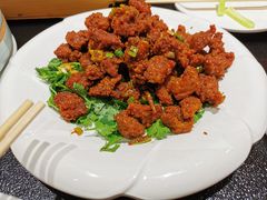 葱爆羊肉-紫光园·烤鸭·北京菜(团结湖店)