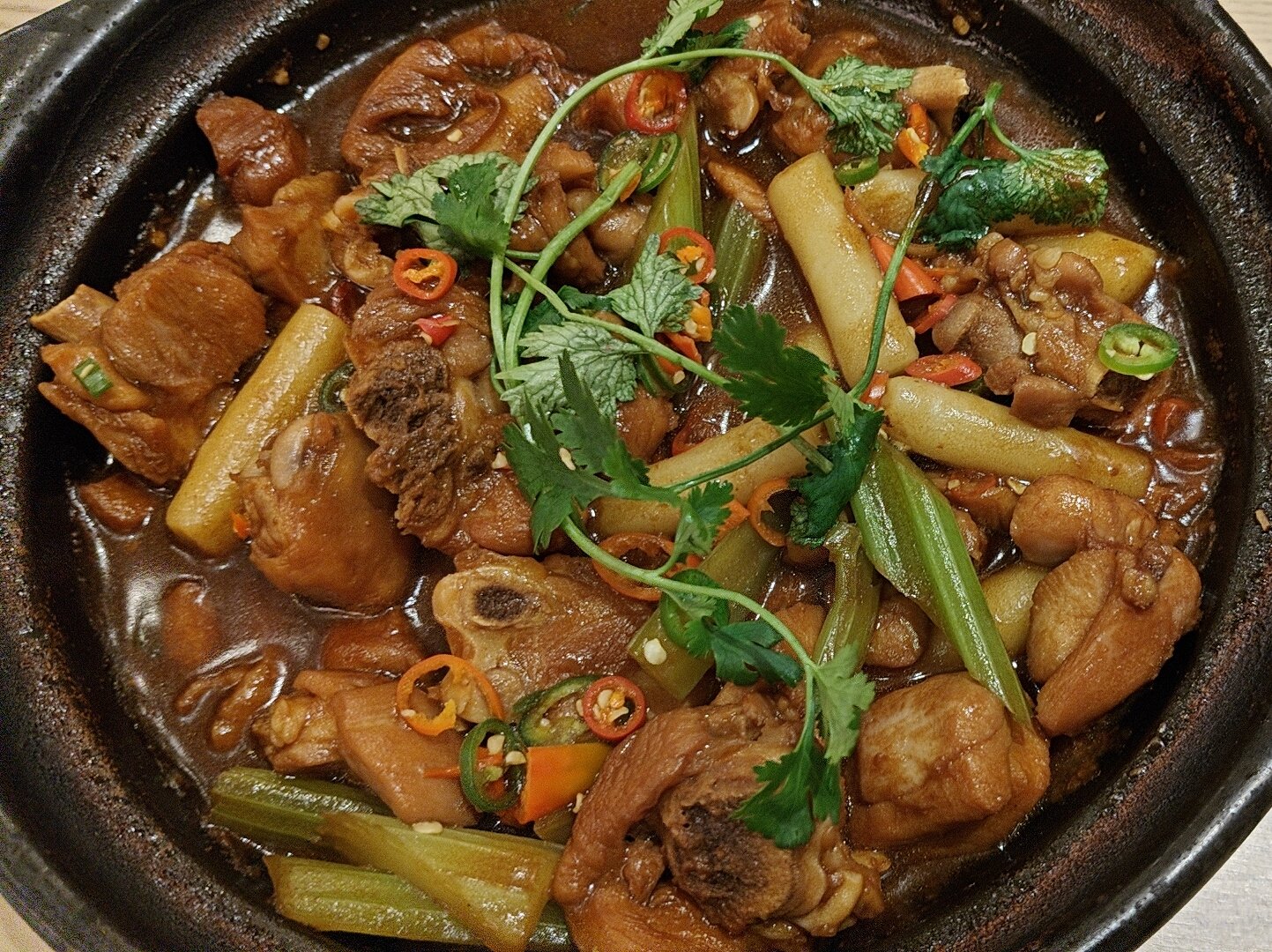 砂锅堡味道不错