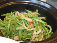 砂锅扁豆丝-峨嵋酒家(地安门店)
