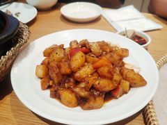 黑椒叉烧土豆丁-顺风汤馆·广府粤菜(江宸天街店)