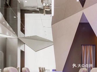 理发店设计｜轻紫色打造一场神秘空灵的气氛