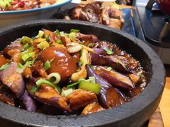 茄子红烧肉-滋味工坊中餐厅(高新区店)