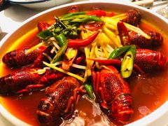 仔姜小龙虾-小河盐帮·私家菜·烤鸭(三元桥·霄云路店)