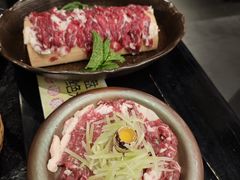 碧玉丝鲜拌牛上脑-重八牛府之小有名气(大望路店)