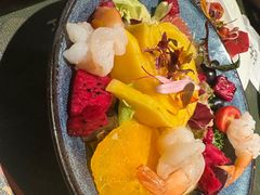 芒果大虾沙拉-第101座花园餐厅(湖滨88店)