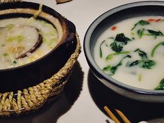 米汤浸豌豆尖-火齐潮汕砂锅粥(五道口店)