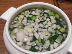 鲜嫩黄花鱼丸汤-将相和·海鲜蒸饺大连菜