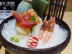 刺身三品-鲔吞·和牛寿喜烧(闵行区绿瘦酒店)
