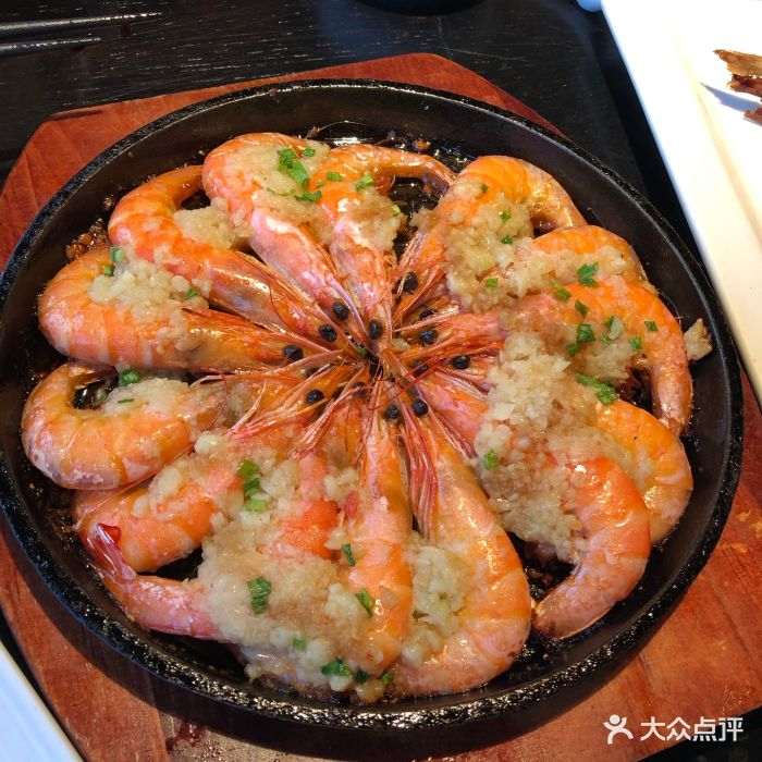 新梅华餐厅(易生活购物公园店)铁板蒜茸虾图片