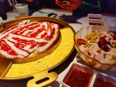 芝士煎蛋-猪啊牛呀羊啊铜盘烤肉(正大广场店)