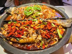 香辣味烤鱼-鸣记脆皮烤鱼·海鲜烤鱼(三八广场店)