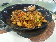 农家鸡焖脆肉鲩-乡下人家大酒楼(大鳌溪店)