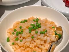 手剥河虾仁小豌豆-玫瑰厅上海菜(兴国路店)