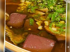 青椒毛血旺-南堂館川菜文化餐厅(天府店)